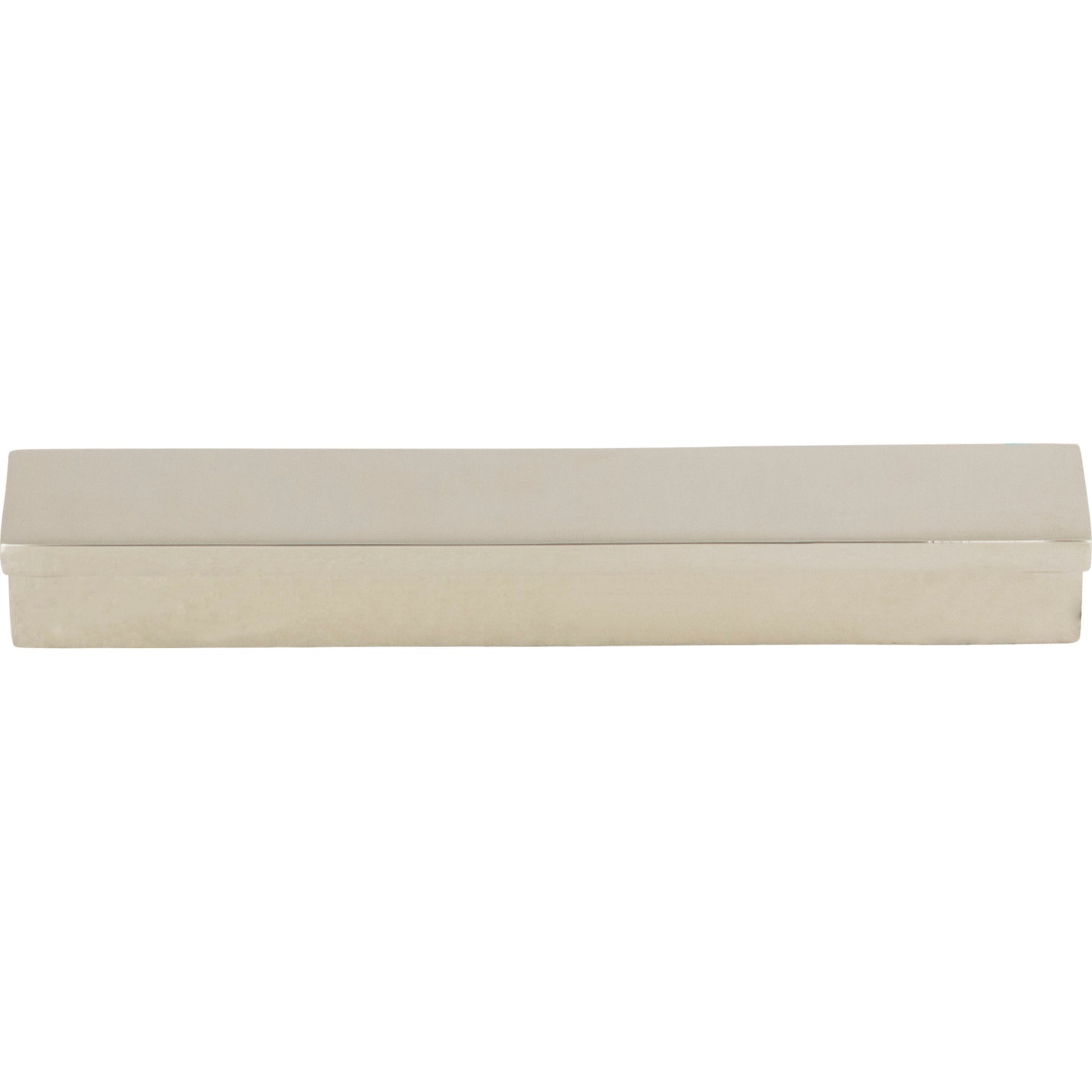 Top Knobs Minetta 3 3/4" Center to Center Finger Pull - Polished Nickel