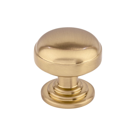 Top Knobs Ellis Mushroom Knob - Ash Gray