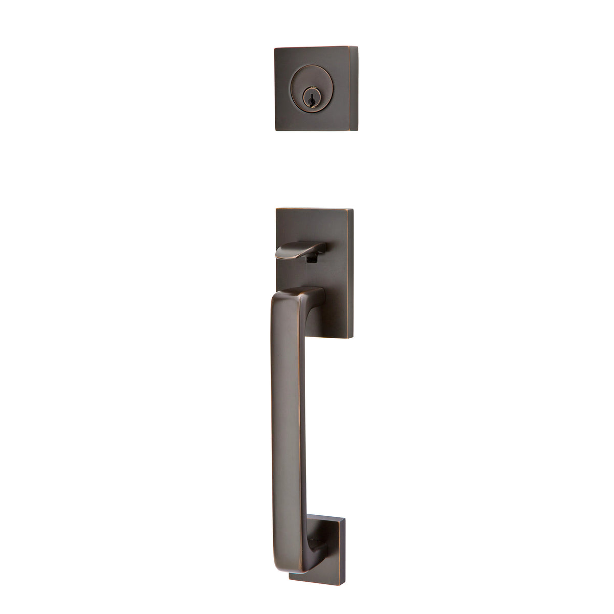 Baden Sectional Tubular Entry Set – Oil Rubbed Bronze