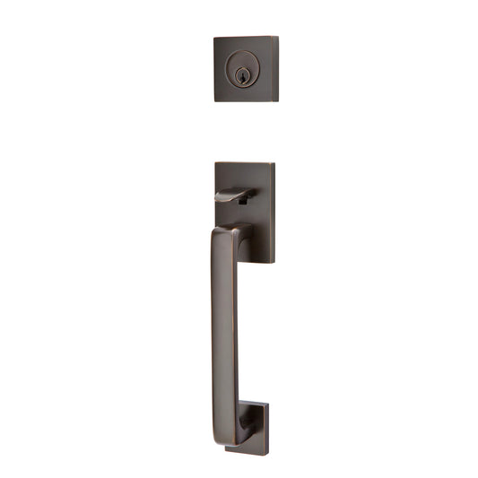 Baden Sectional Tubular Entry Set – Oil Rubbed Bronze