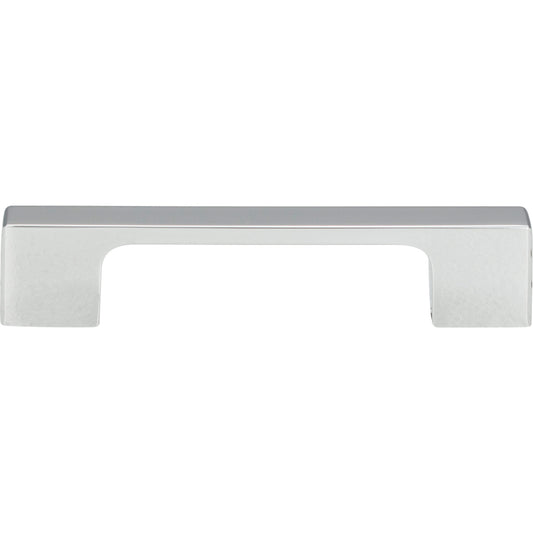 Atlas Thin Square Bar Pull - 3 3/4" CTC - Brushed Nickel