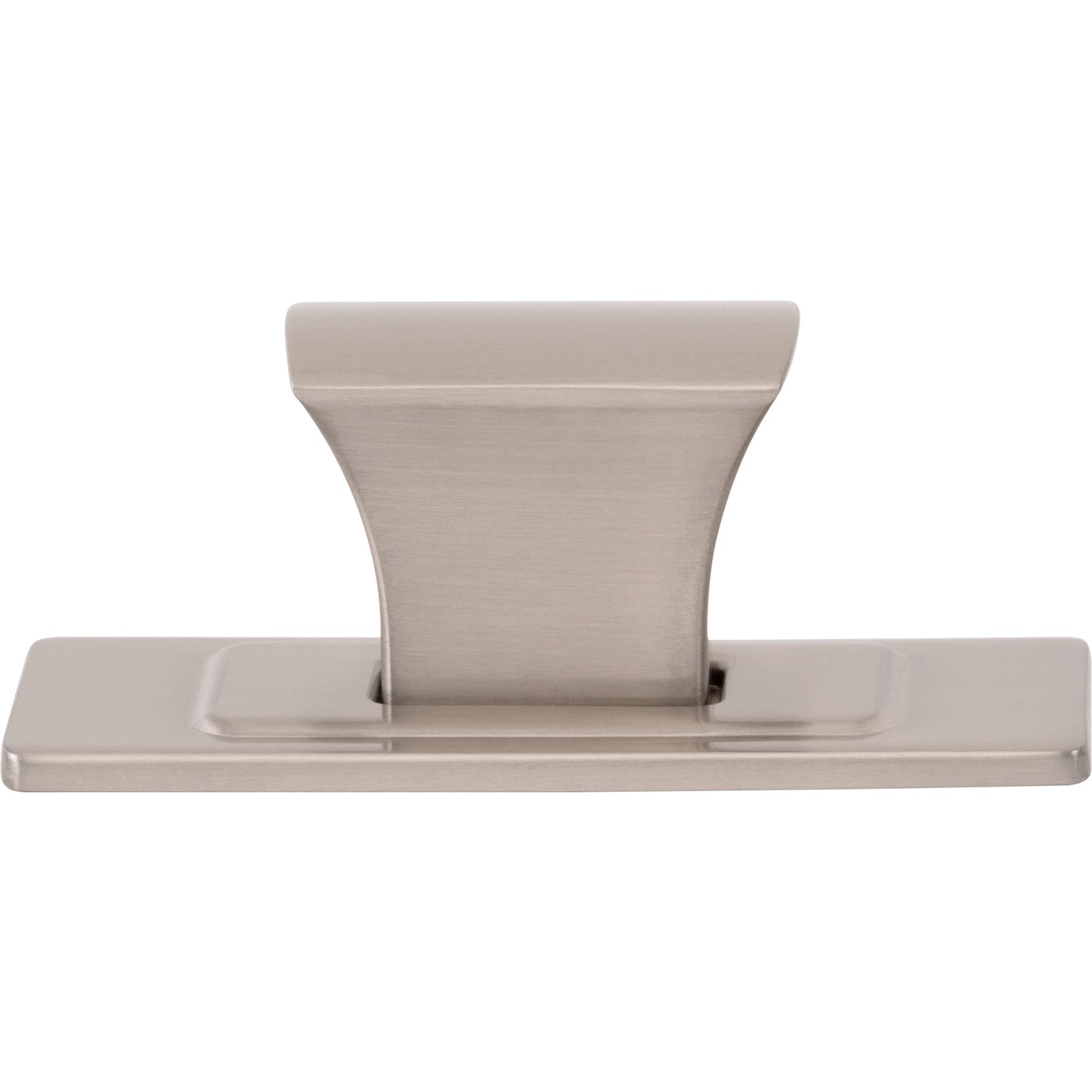 Atlas Zander Rectangle Knob - Brushed Nickel