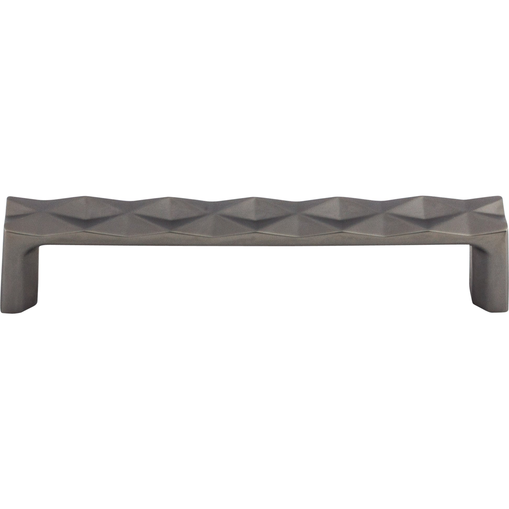 Top Knobs Quilted 5 1/16" Center to Center Bar Pull - Ash Gray