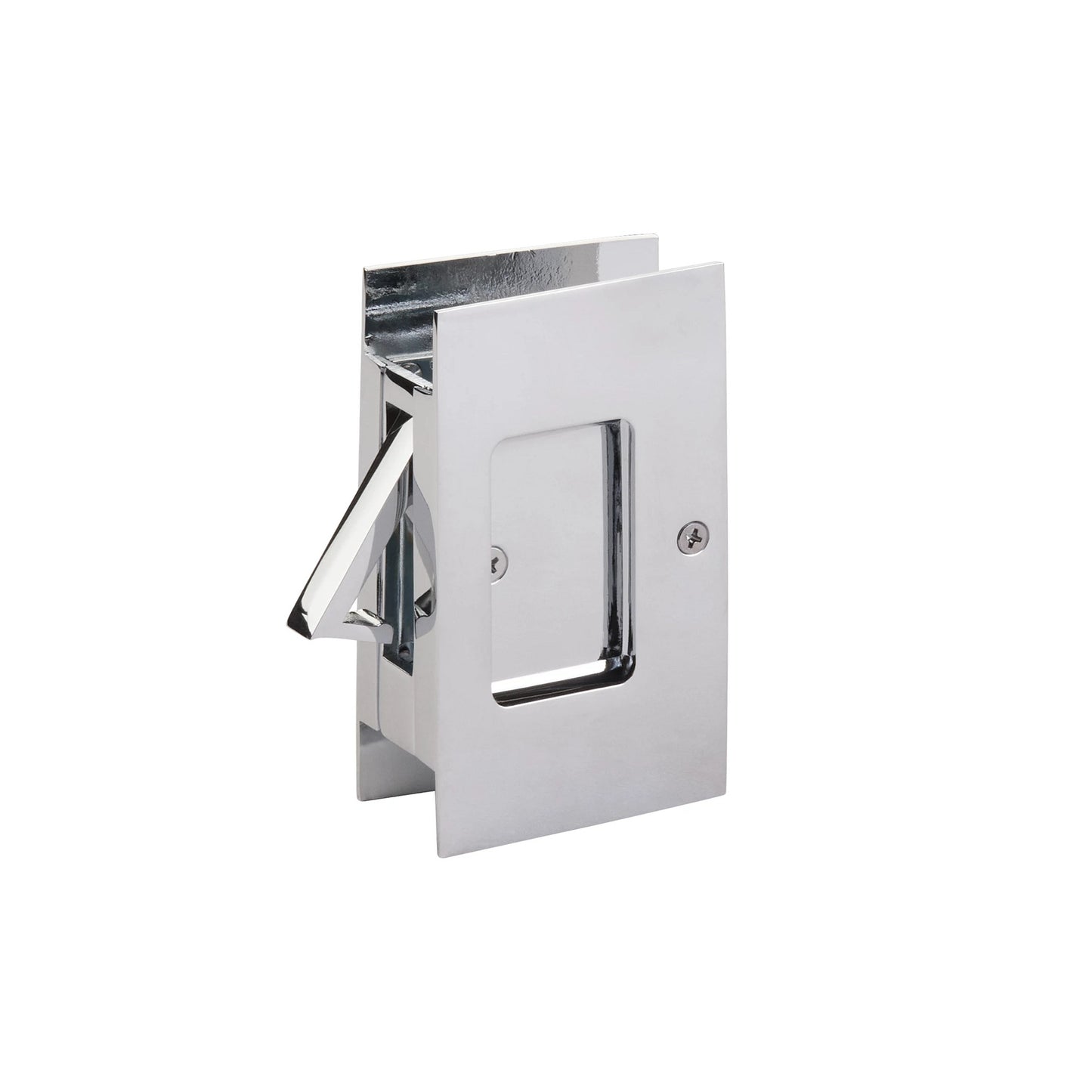 Modern Rectangular Pocket Door Lock