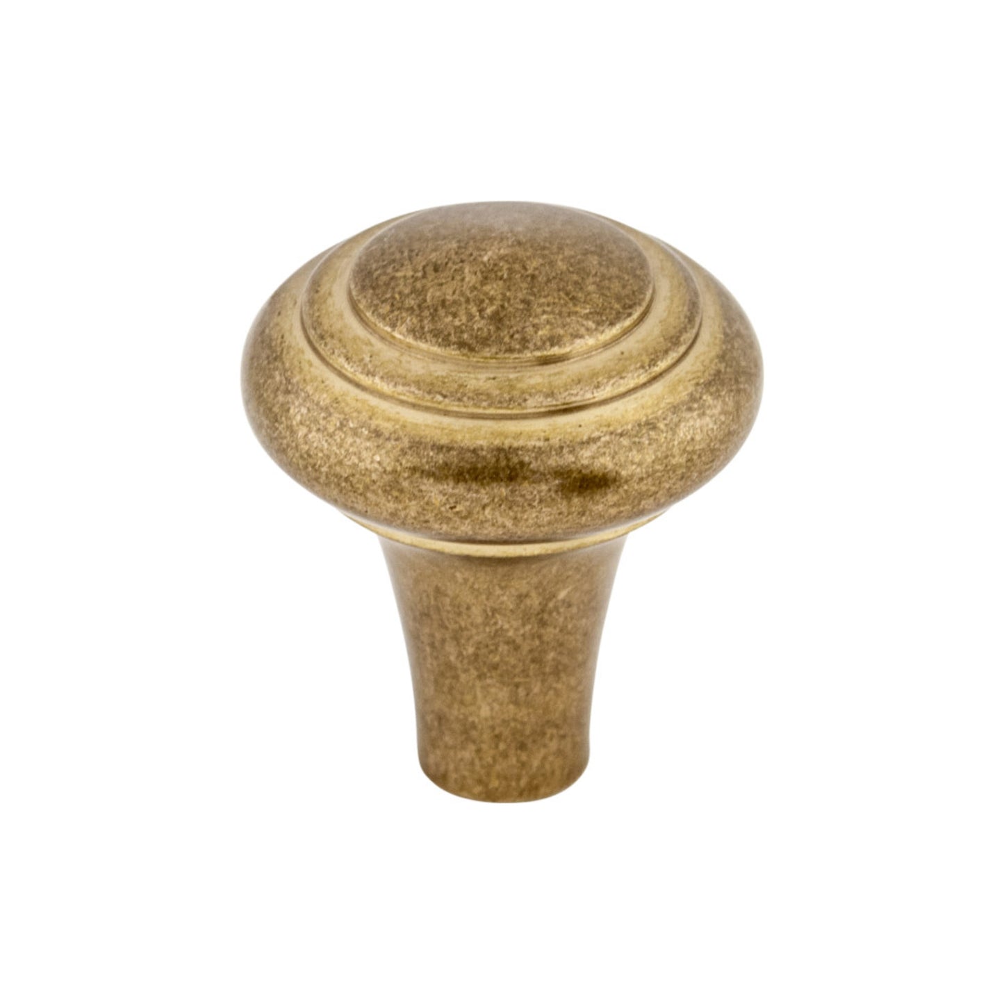 Top Knobs Aspen Peak Round Knob - 1" Dia. - Light Bronze