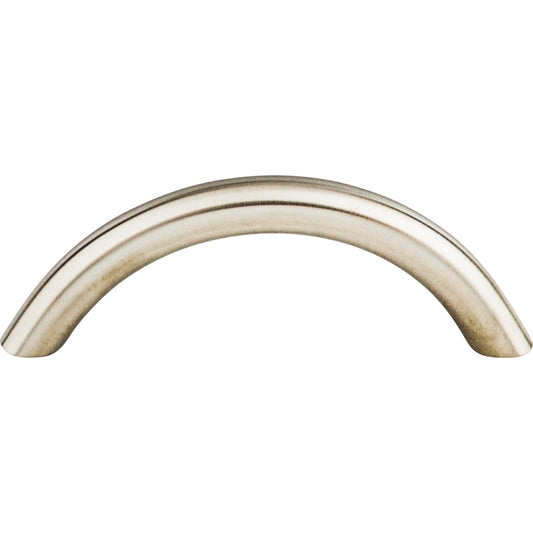 Top Knobs Solid Bowed Bar Pull - 3" CTC - Stainless Steel