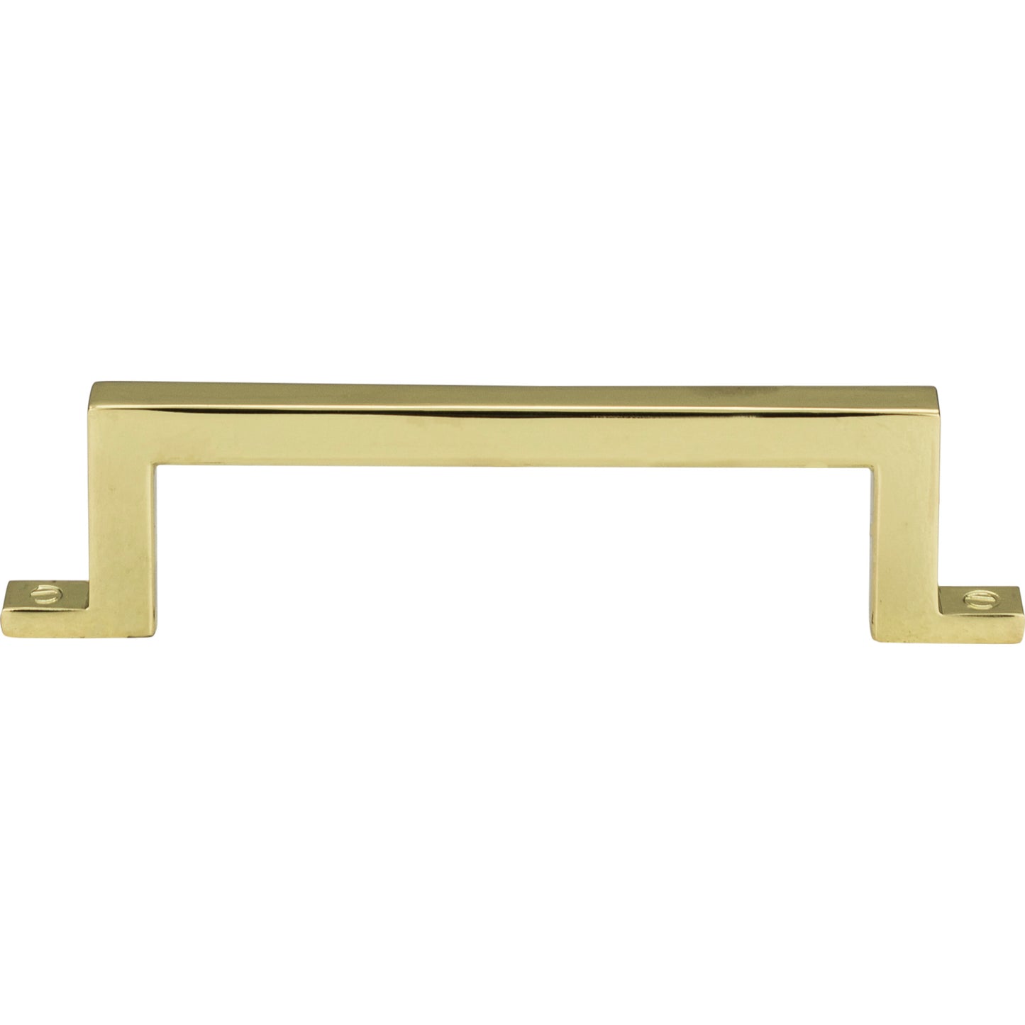 Atlas Campaign 3 3/4" Center to Center Bar Pull (385) - Polished Brass