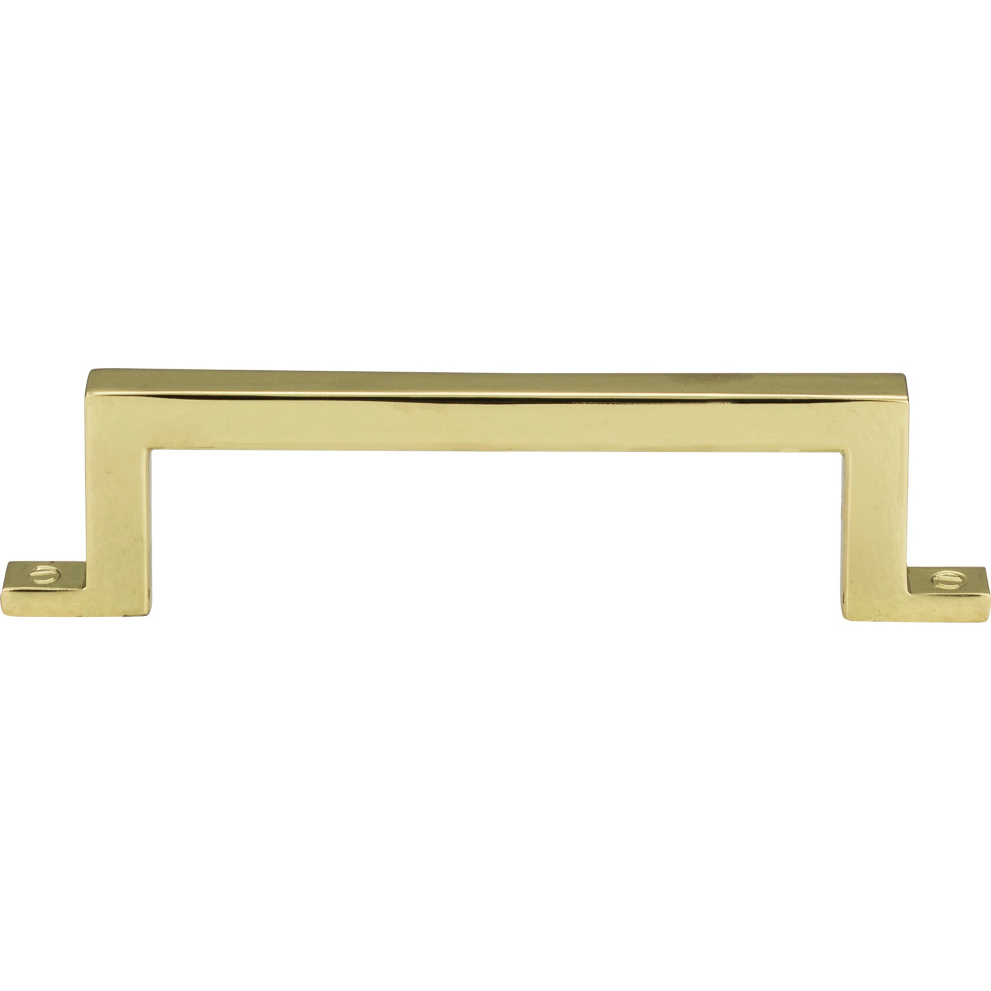 Atlas Campaign 3 3/4" Center to Center Bar Pull (385) - Polished Brass