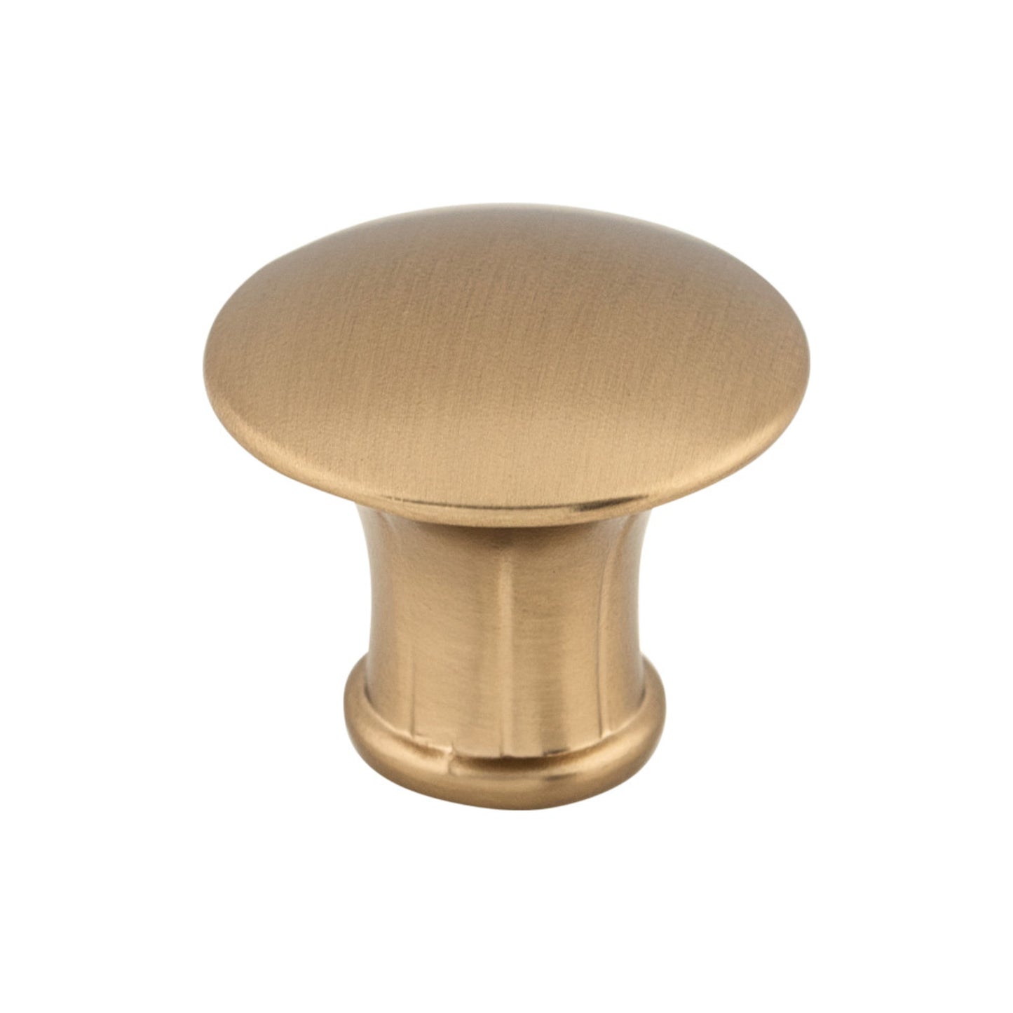 Top Knobs Lund Round Knob - Brushed Bronze