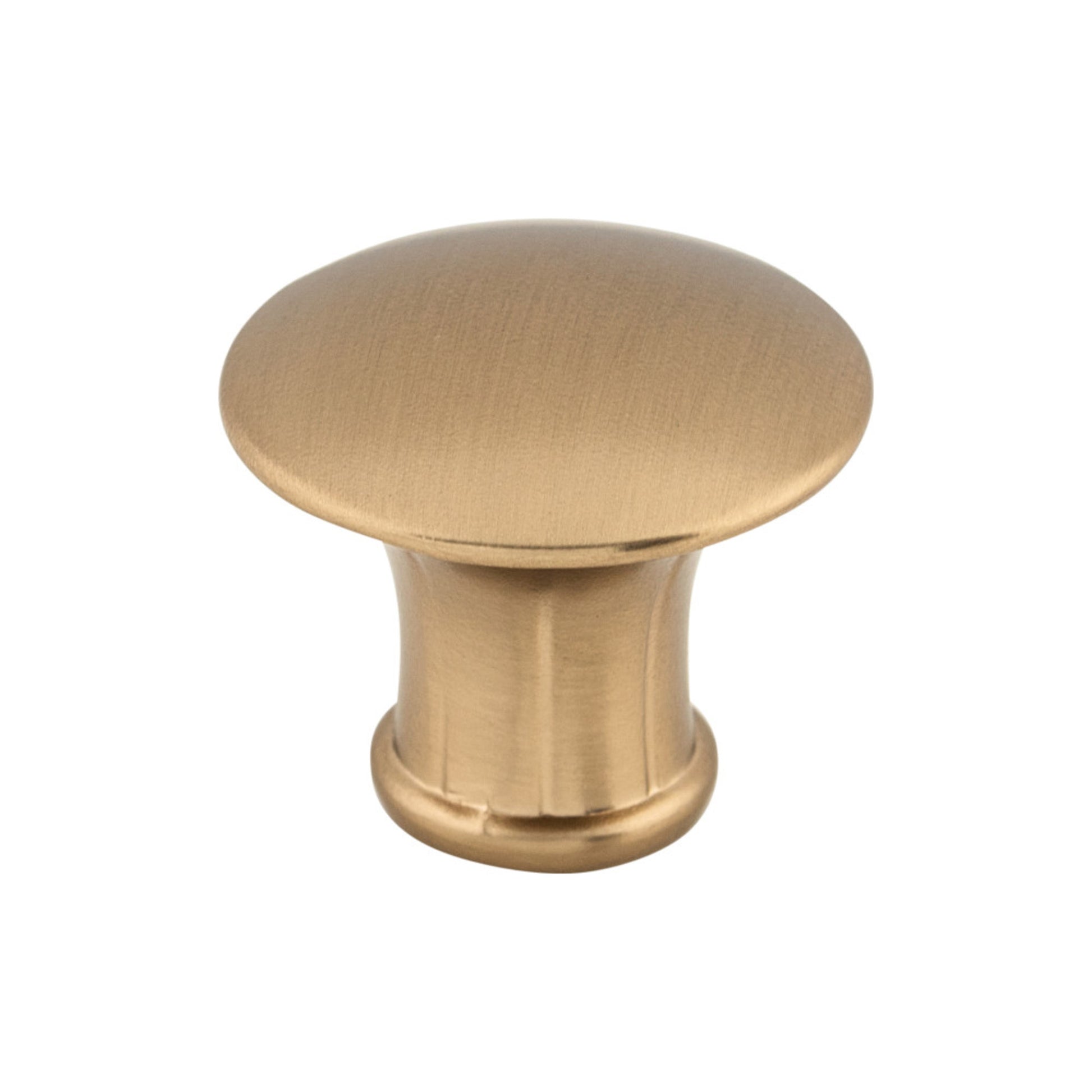 Top Knobs Lund Round Knob - Brushed Bronze