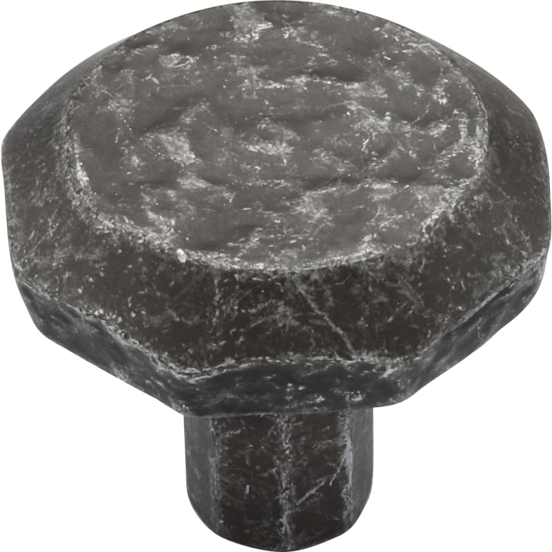 Ashley Norton Distressed Mystic Cabinet Knob - Vintage Black Iron