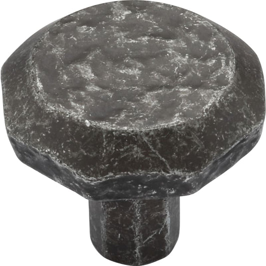 Ashley Norton Distressed Mystic Cabinet Knob - Vintage Black Iron