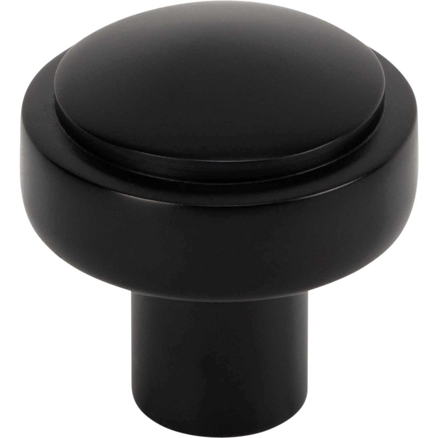 Atlas Kayden 1 1/4" Diameter Round Knob (Kayden Knob 1 1/4 Inch) - Matte Black