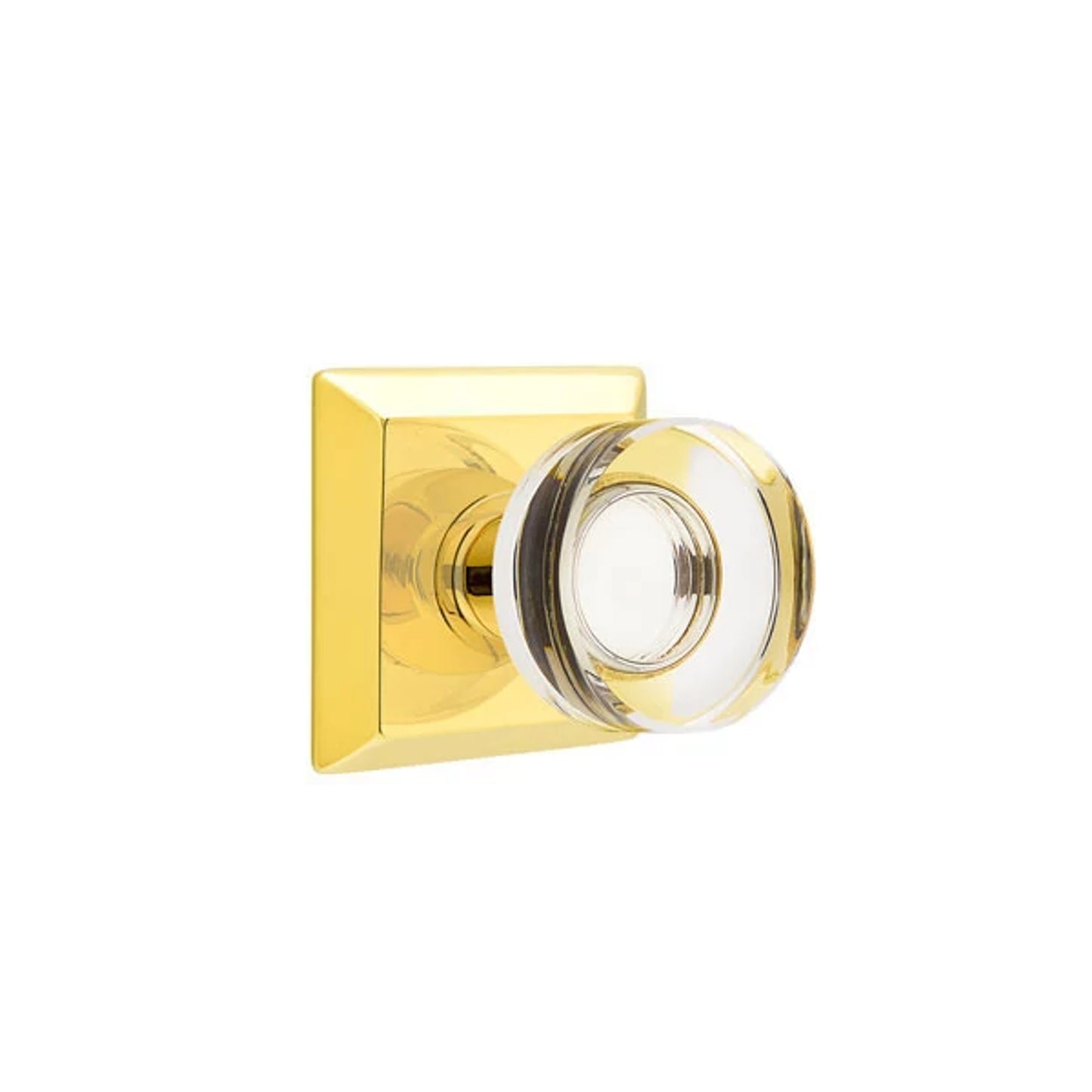 Modern Disc Glass Knob