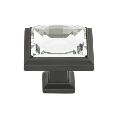 Atlas Legacy Crystal Length Square Knob