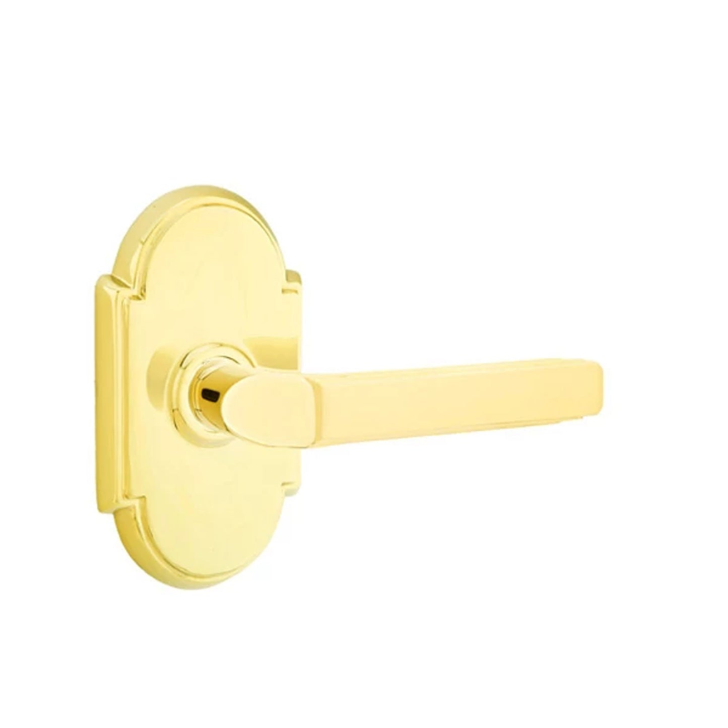 Milano Lever Unlacquered Brass