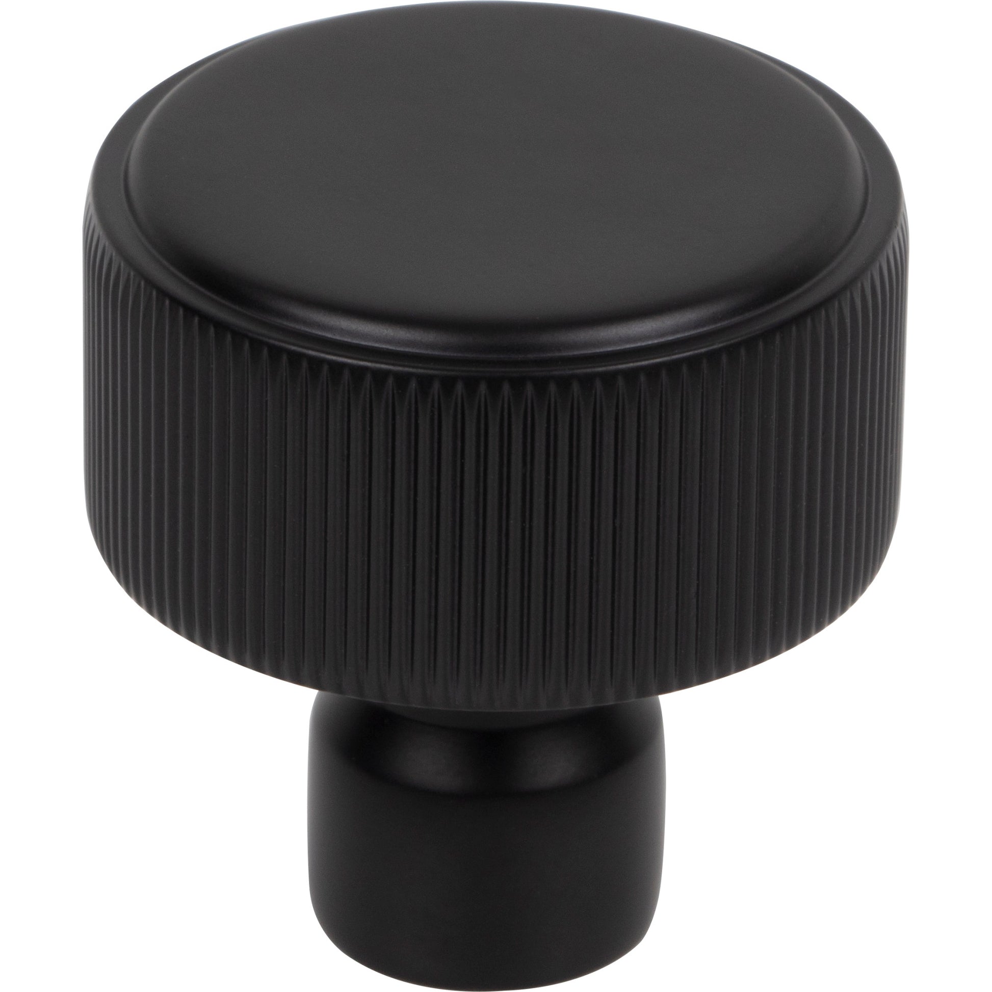 Top Knobs Dempsey 1 1/4" Length Round Knob - Flat Black