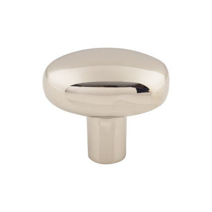 Top Knobs Aspen Ii Small Potato Oval Knob - Brushed Satin Nickel