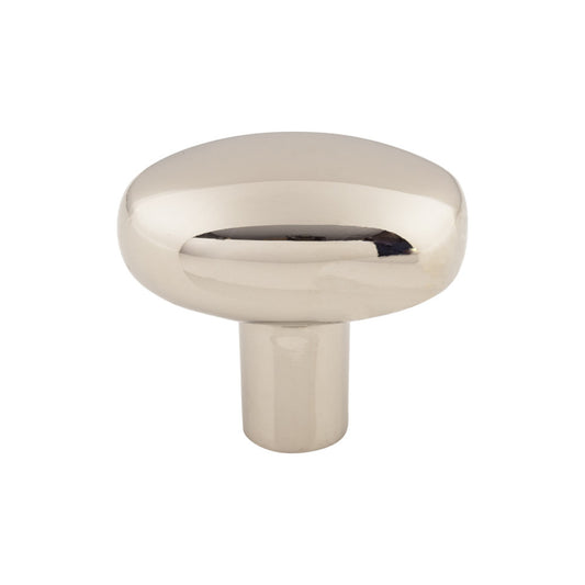 Top Knobs Aspen Ii Small Potato Oval Knob - Brushed Satin Nickel