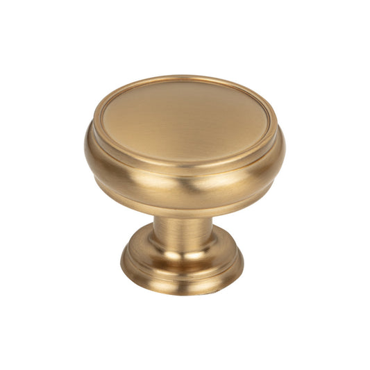 Top Knobs Eden 1 3/8" Diameter Mushroom Knob - Honey Bronze
