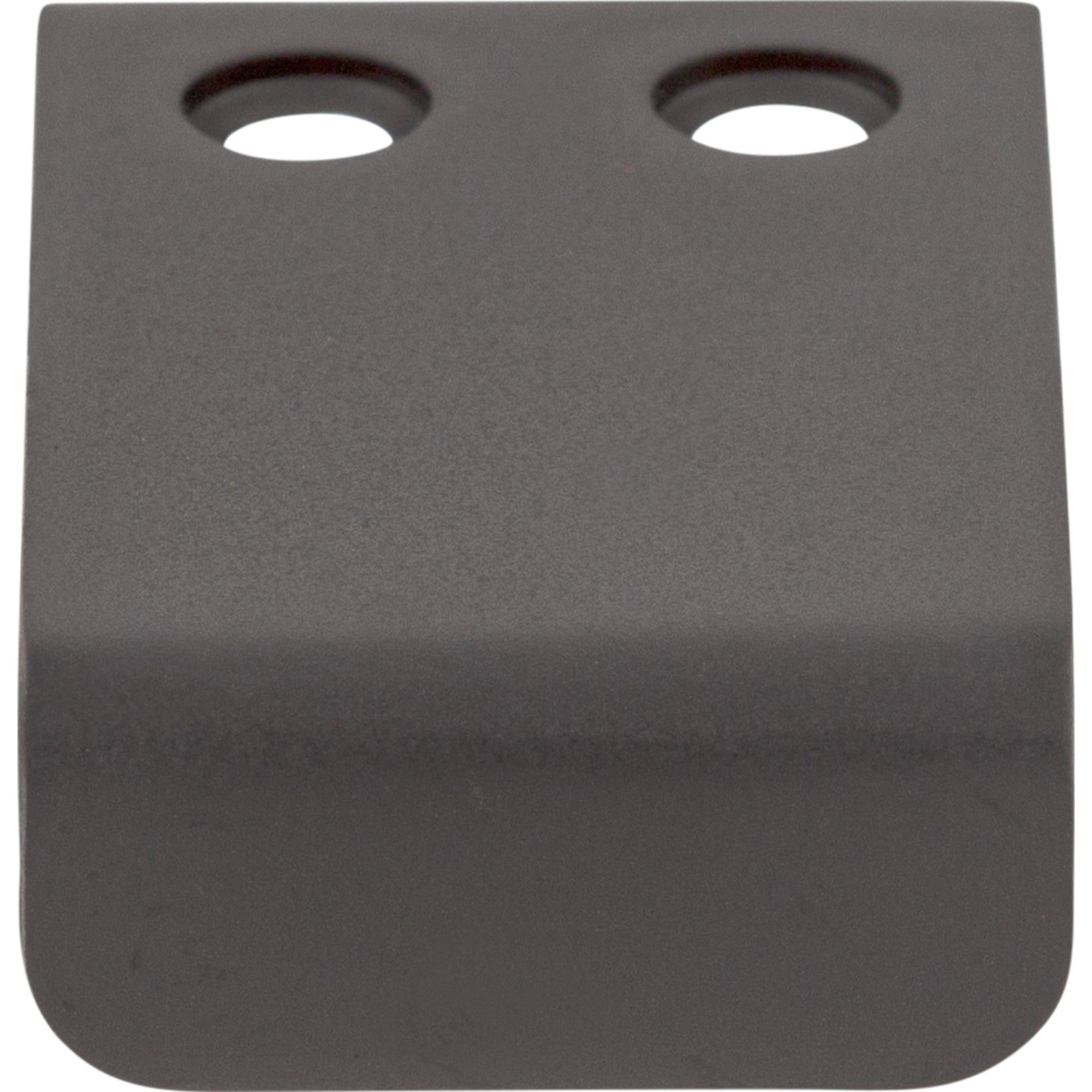 Top Knobs Tab 7/16" Center to Center Finger Pull - Flat Black