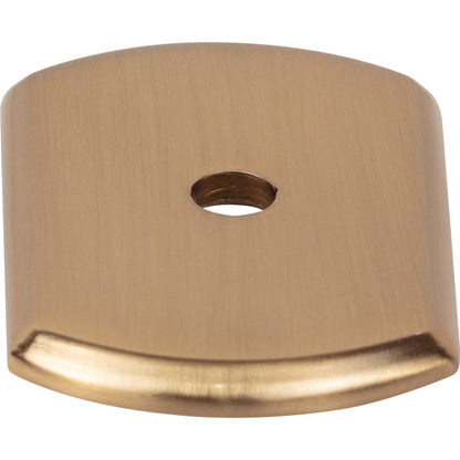 Top Knobs Wescott Knob Backplate - Ash Gray