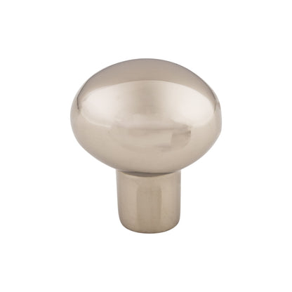 Top Knobs Aspen Ii Small Egg Oval Knob - Brushed Satin Nickel