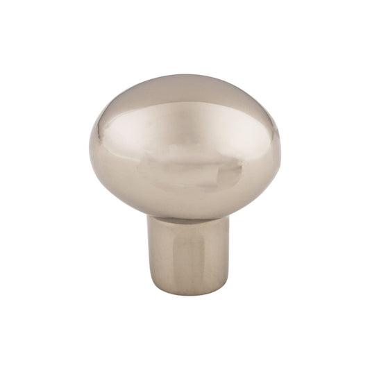 Top Knobs Aspen Ii Small Egg Oval Knob - Brushed Satin Nickel