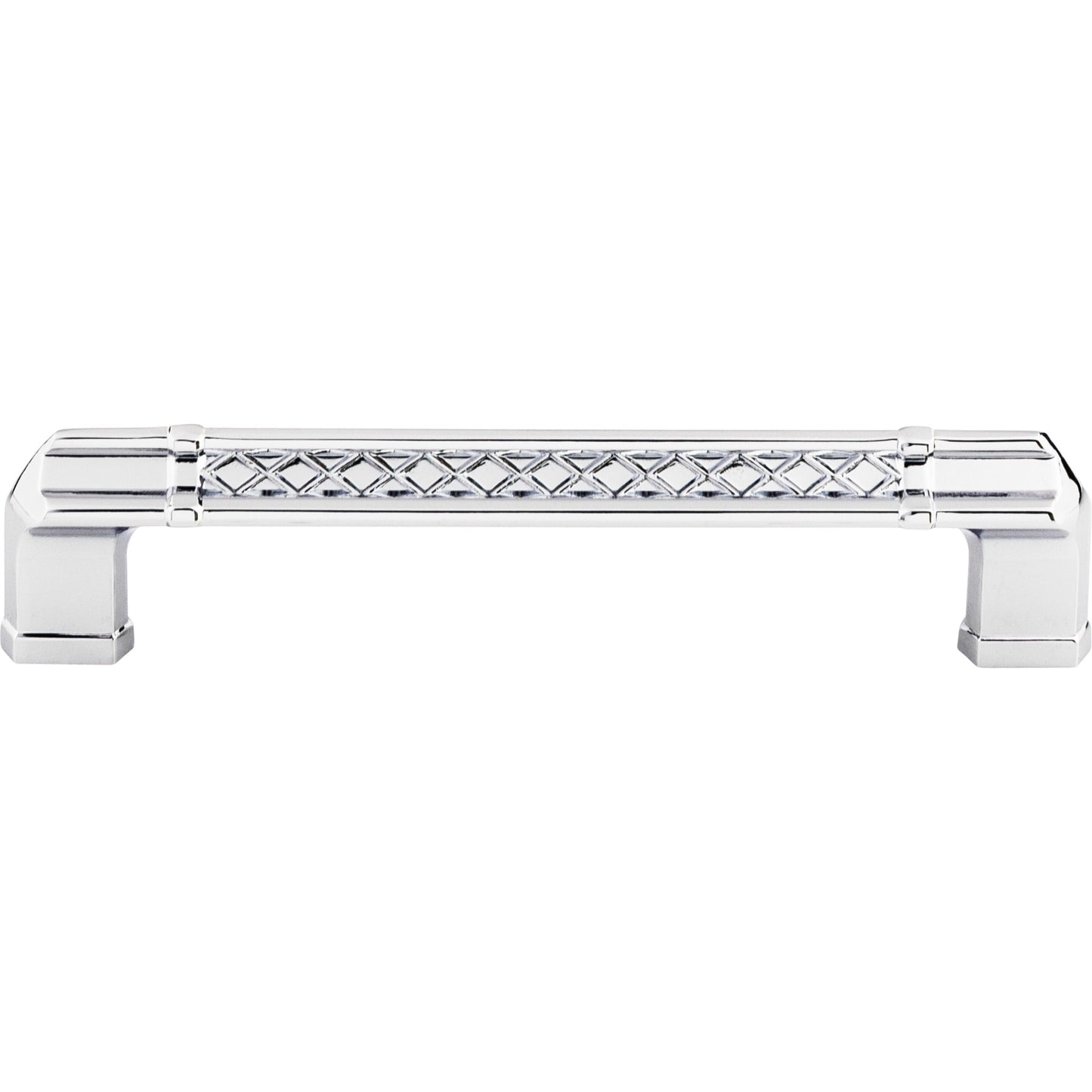 Top Knobs Tower Bridge 5" Center to Center Bar Pull - Polished Chrome