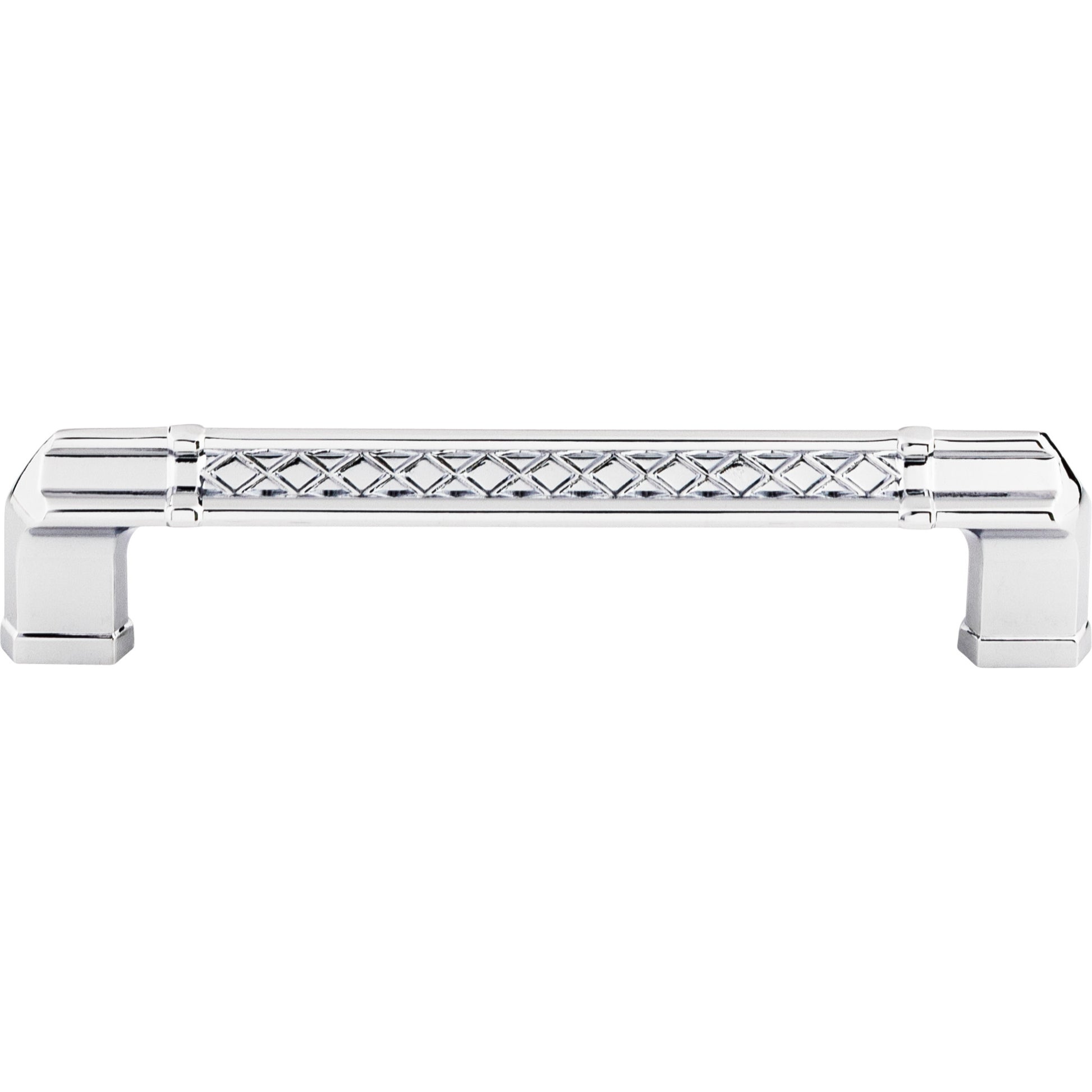 Top Knobs Tower Bridge 5" Center to Center Bar Pull - Polished Chrome