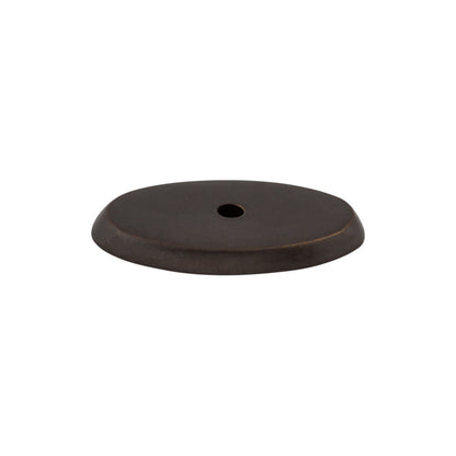 Top Knobs Aspen Oval Knob Backplate