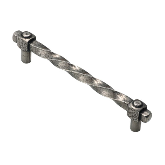 Ashley Norton Twist Pewter Cabinet Pull - Pewter