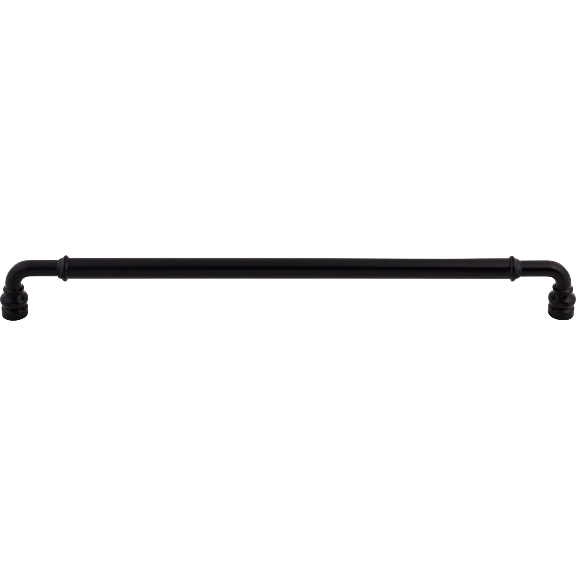 Top Knobs Brixton 12" Center to Center Bar Pull - Flat Black