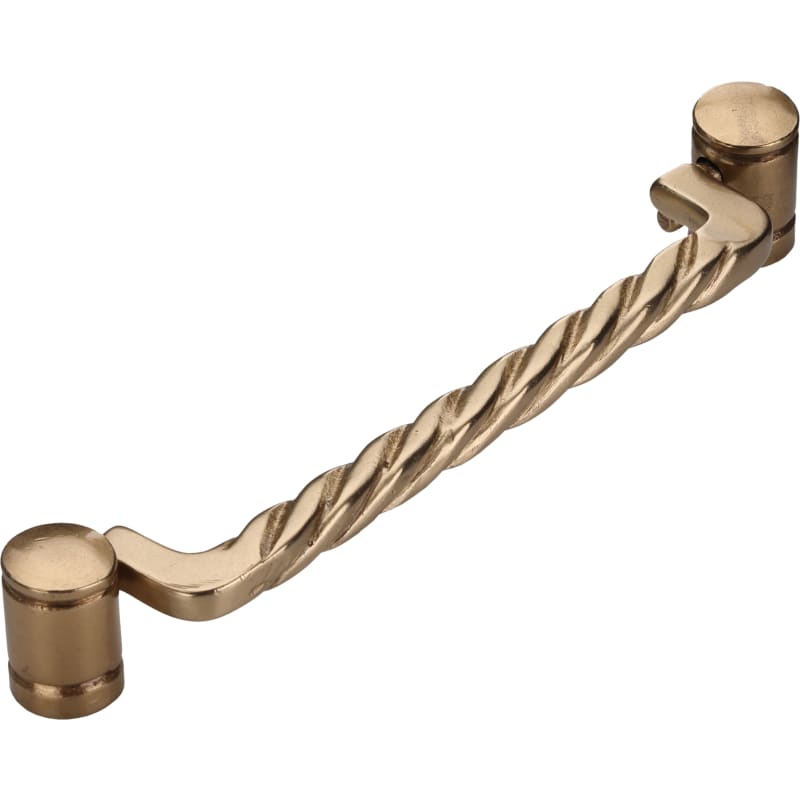 Ashley Norton Twist Drop Pull - 3 3/4" CTC - Natural Bronze