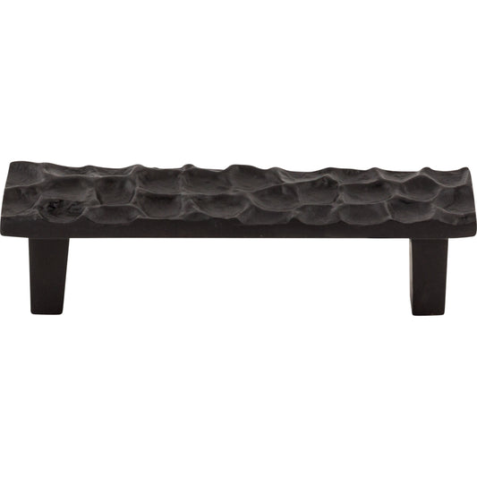 Top Knobs Cobblestone 3 3/4" Center to Center Bar Pull - Coal Black