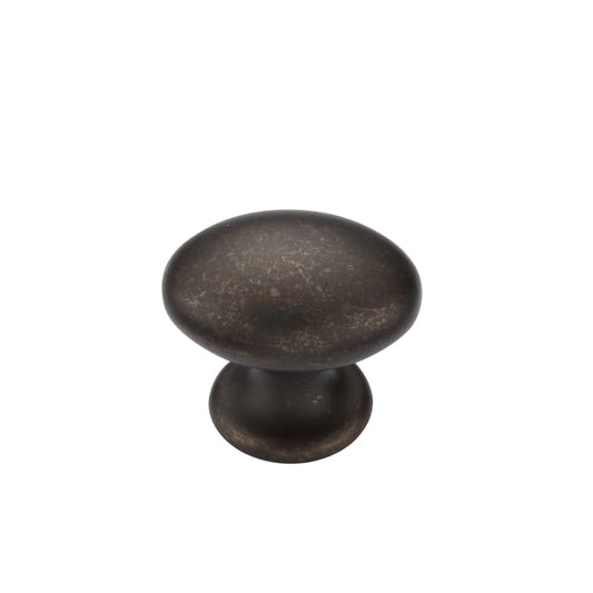 Ashley Norton Classic European Egg Cabinet Knob - Lacquered Bronze