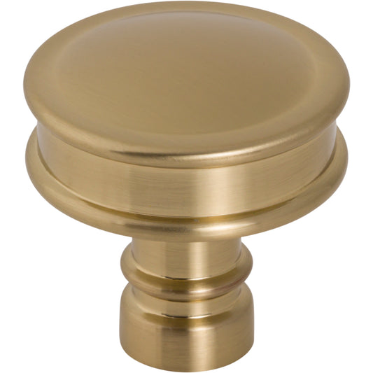 Top Knobs Cranford Round Knob - Ash Gray