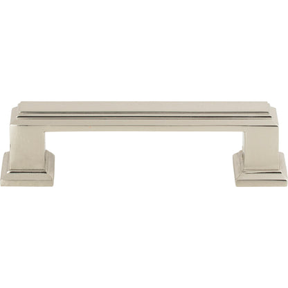 Atlas Sutton Place Bar Pull - 3" CTC - Brushed Nickel