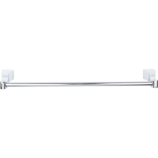 Top Knobs Aqua Single 31 1/4" Wall Mounted  Towel Bar - Polished Chrome