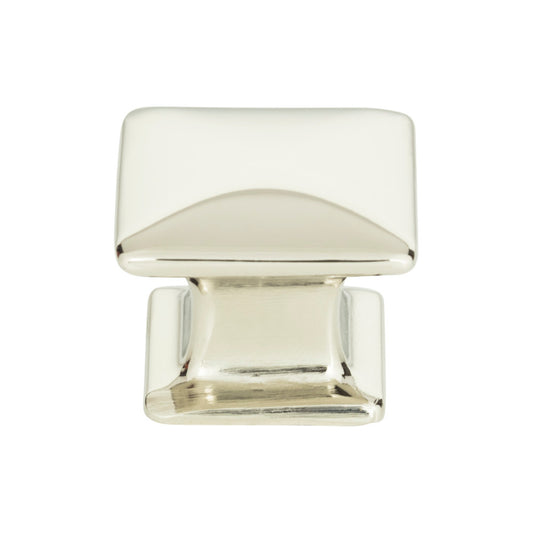 Atlas Alcott Square Knob - Brushed Nickel