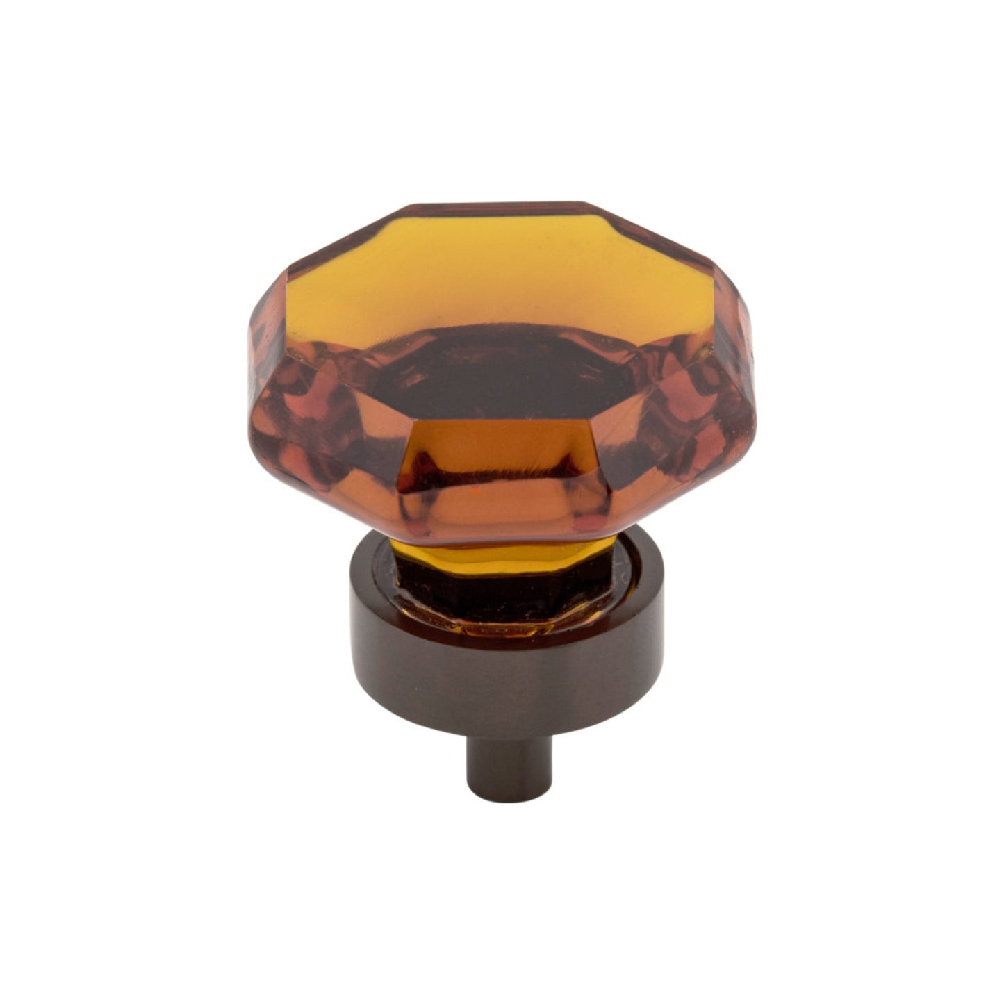 Top Knobs Wine Octagon Crystal Diameter Round Knob