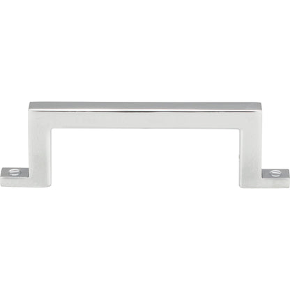 Atlas Campaign Bar Pull - 3" CTC - Brushed Nickel