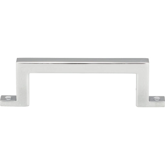 Atlas Campaign 3" Center to Center Bar Pull (384) - Polished Chrome