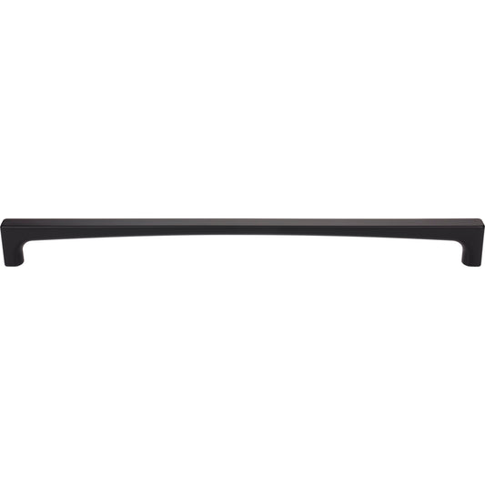 Top Knobs Riverside 18" Center to Center Appliance Pull - Flat Black