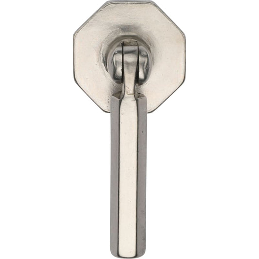 Ashley Norton Hex Drop Pull - White Bronze
