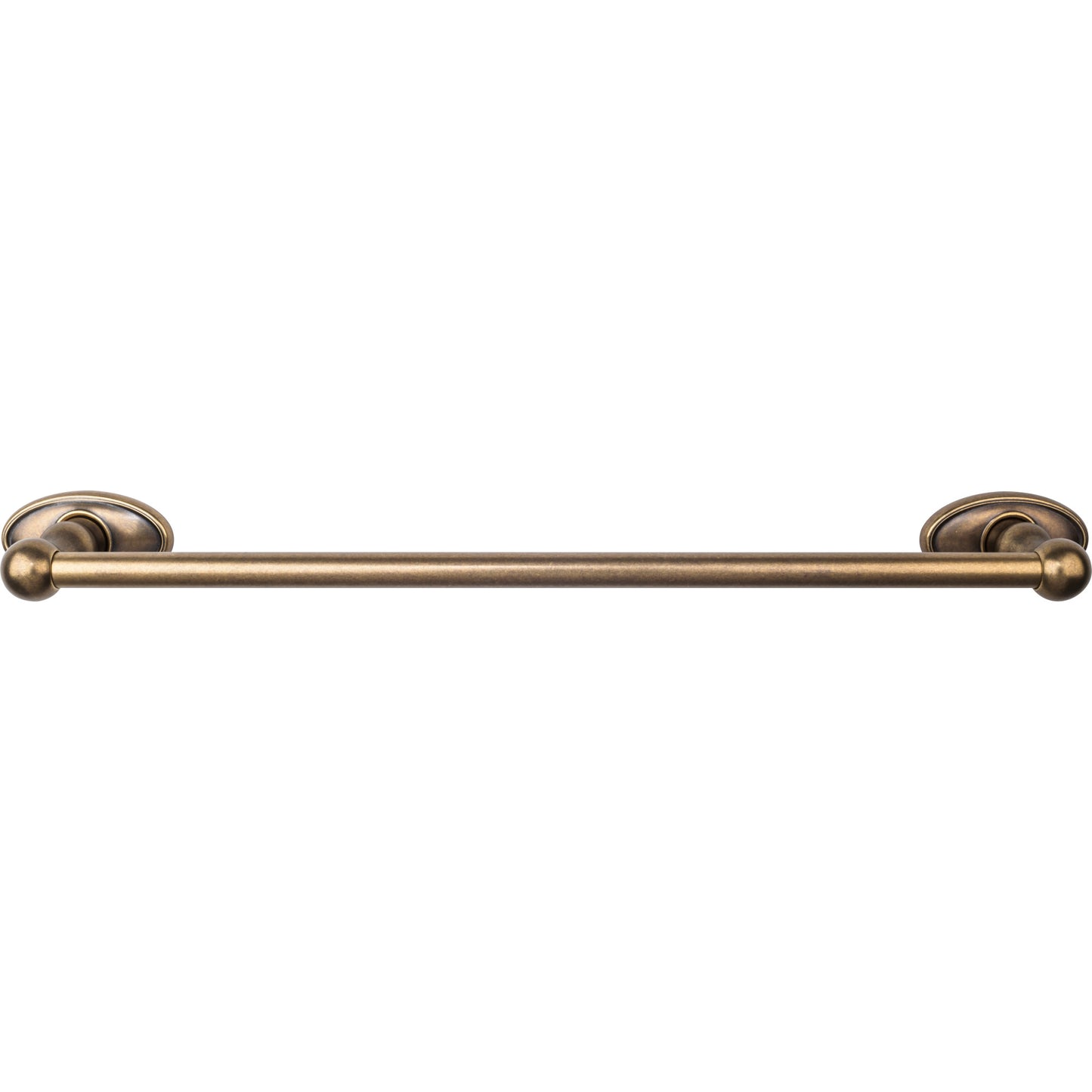 Top Knobs TOP BATH (R) Edwardian Bath Single 20 1/2" Wall Mounted  Towel Bar - German Bronze