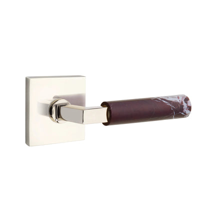 SELECT L-Square Rosso Levanto Marble Lever