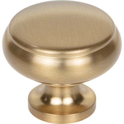 Top Knobs Cumberland Round Knob - Ash Gray