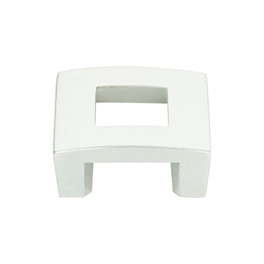 Atlas Centinel 1 3/4" Length Square Knob (255) - Polished Chrome