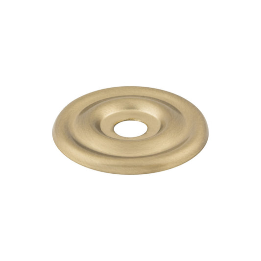 Top Knobs Brixton Knob Backplate - Ash Gray